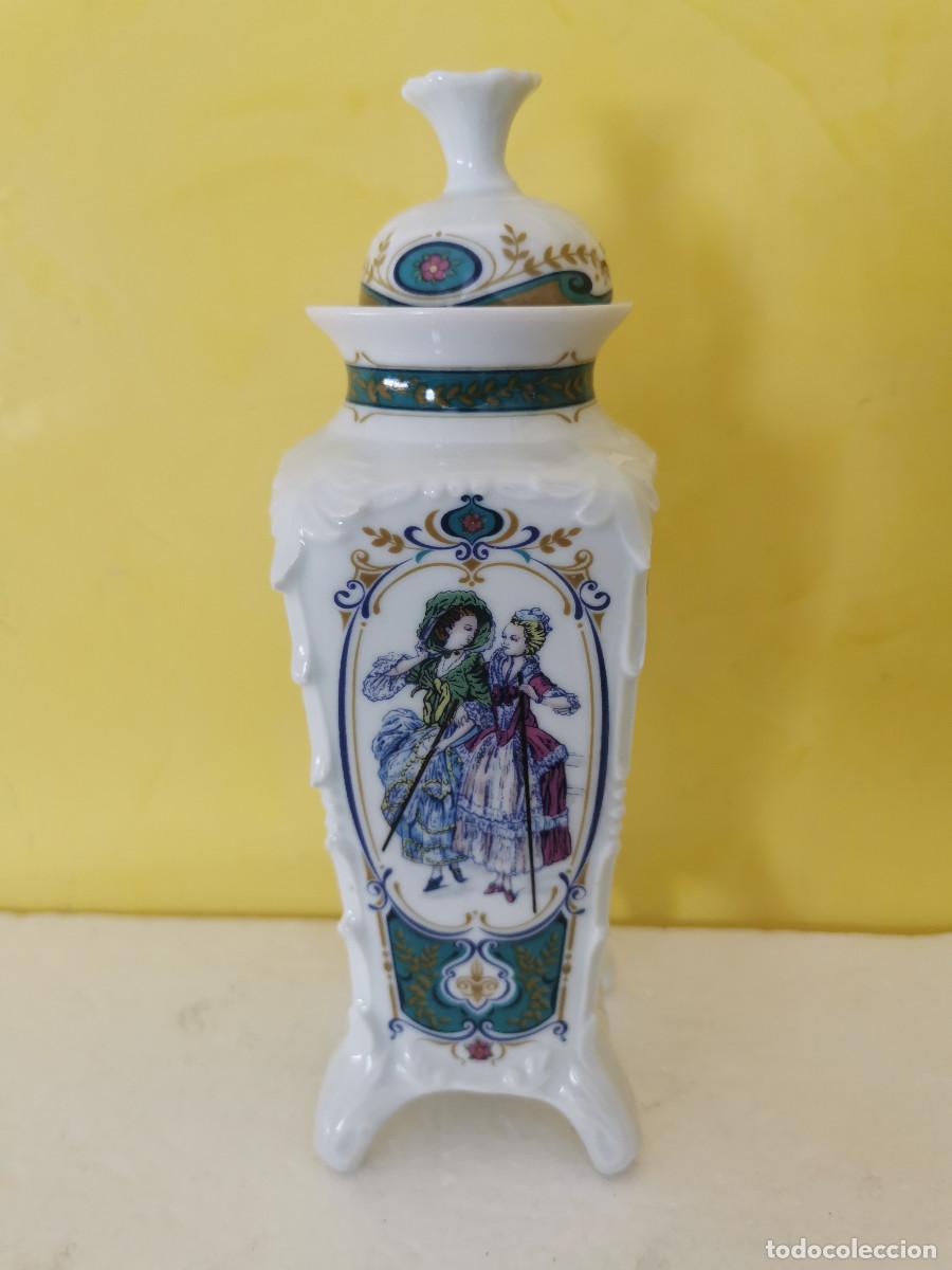 Antig&uuml;edades: Tibor, jarr&oacute;n Porcelana Cer&aacute;mica Sanbo Valencia 20 cm
