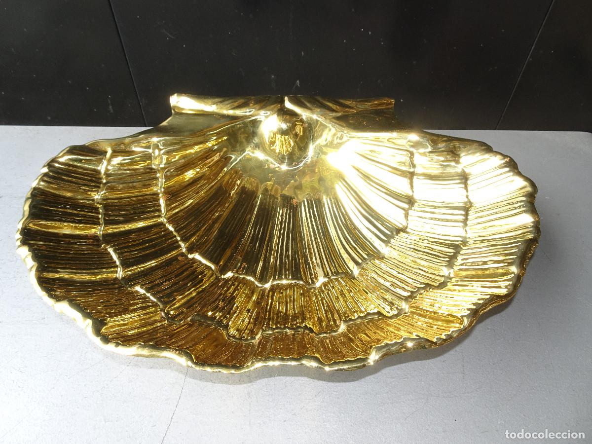 Antig&uuml;edades: Concha Valent&iacute; Centro de Mesa XXL 52cm