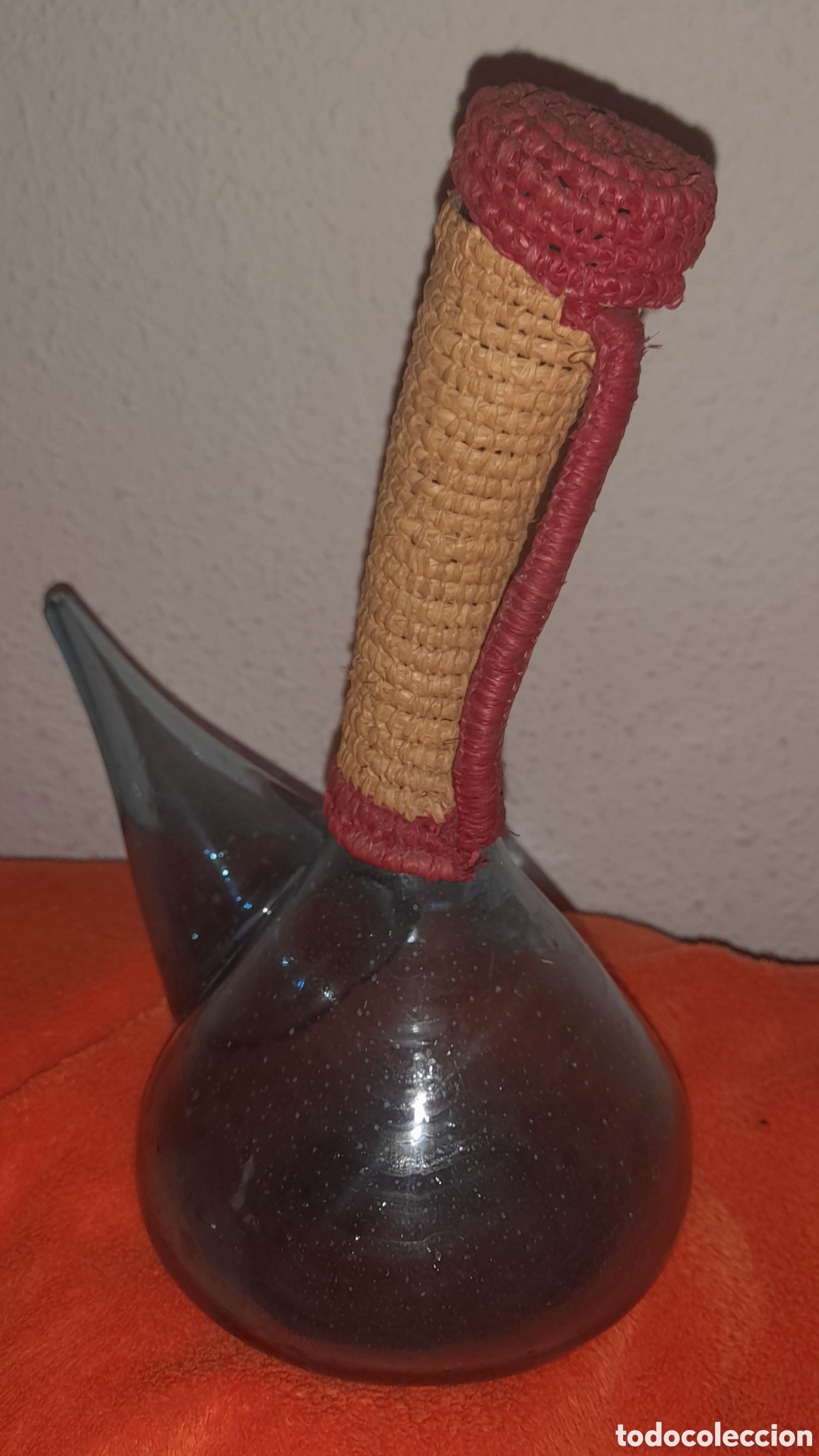 Antig&uuml;edades: Porron antiguo cristal - Foto 5