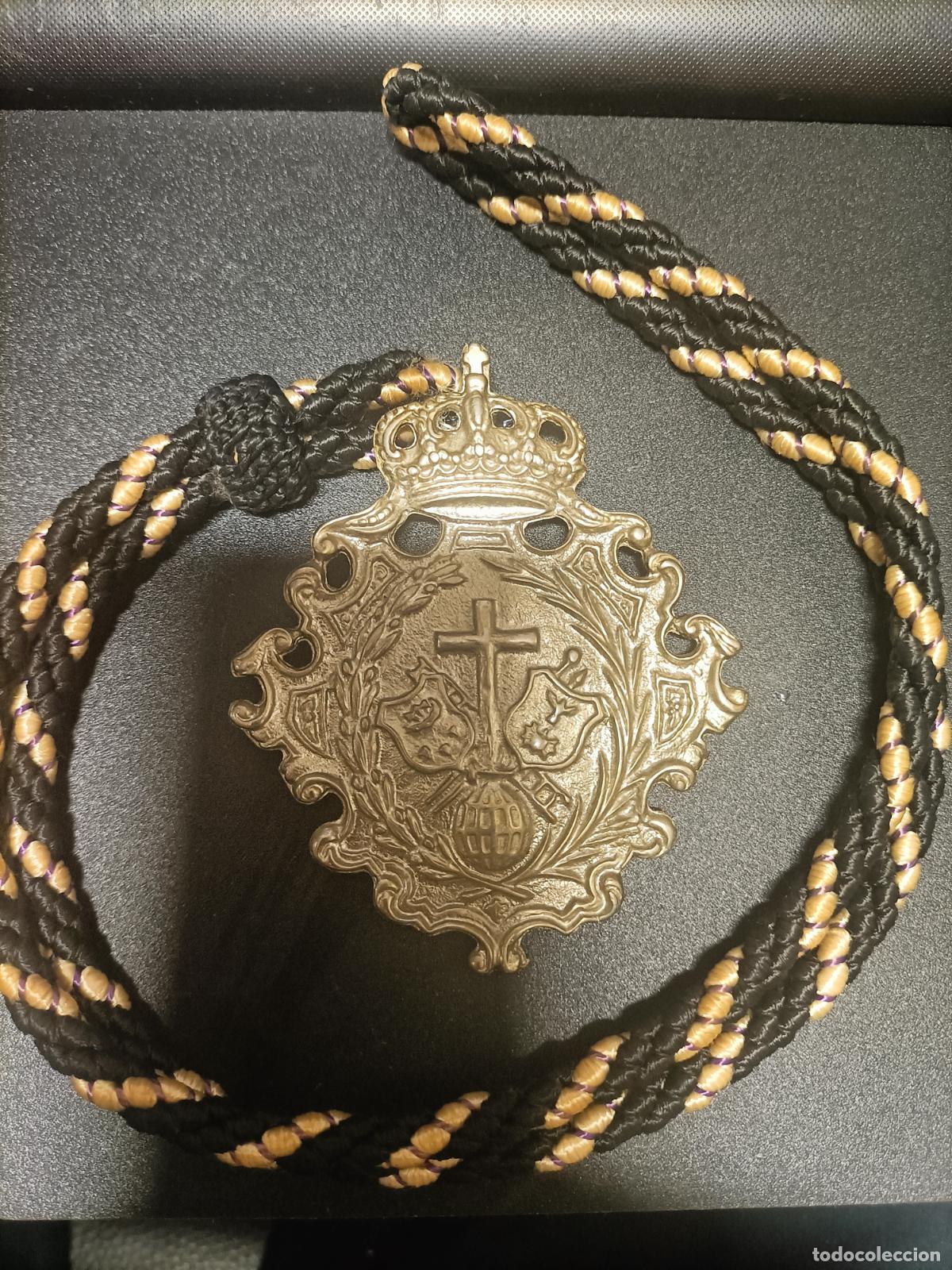 Antig&uuml;edades: ANTIGUA MEDALLA RELIGIOSA HERMANDAD DE JESUS DESPOJADO DE SUS VESTITURAS SEMANA SANTA DE SEVILLA