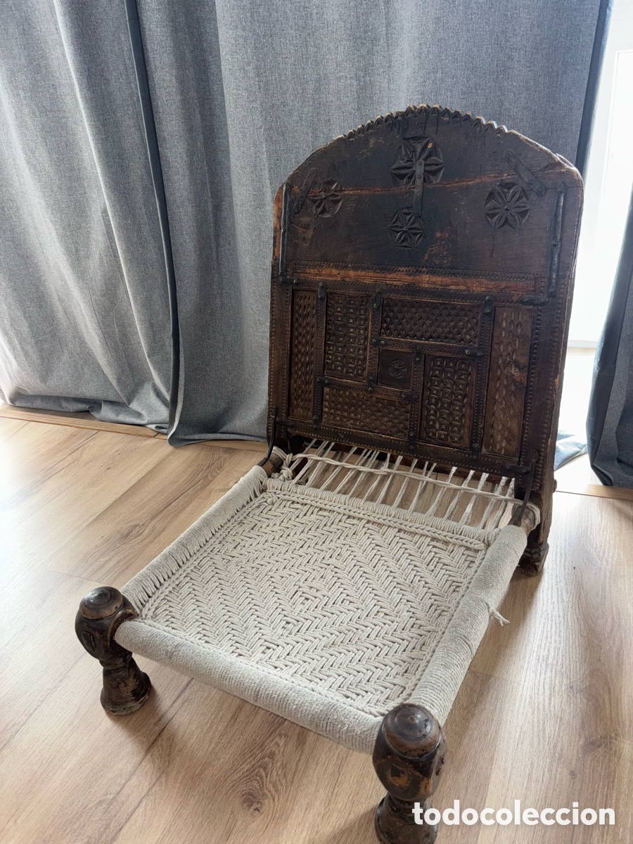Oggetti Antichi: Silla India Vintage 1950s
