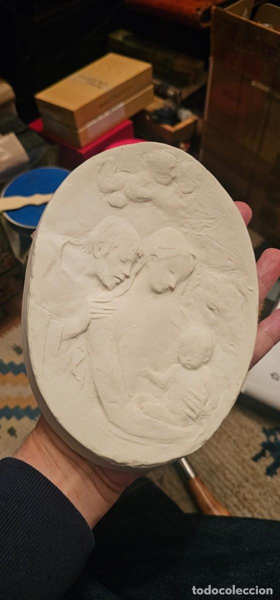 Antig&uuml;edades: Placa porcelana Lladro Navidad firmada