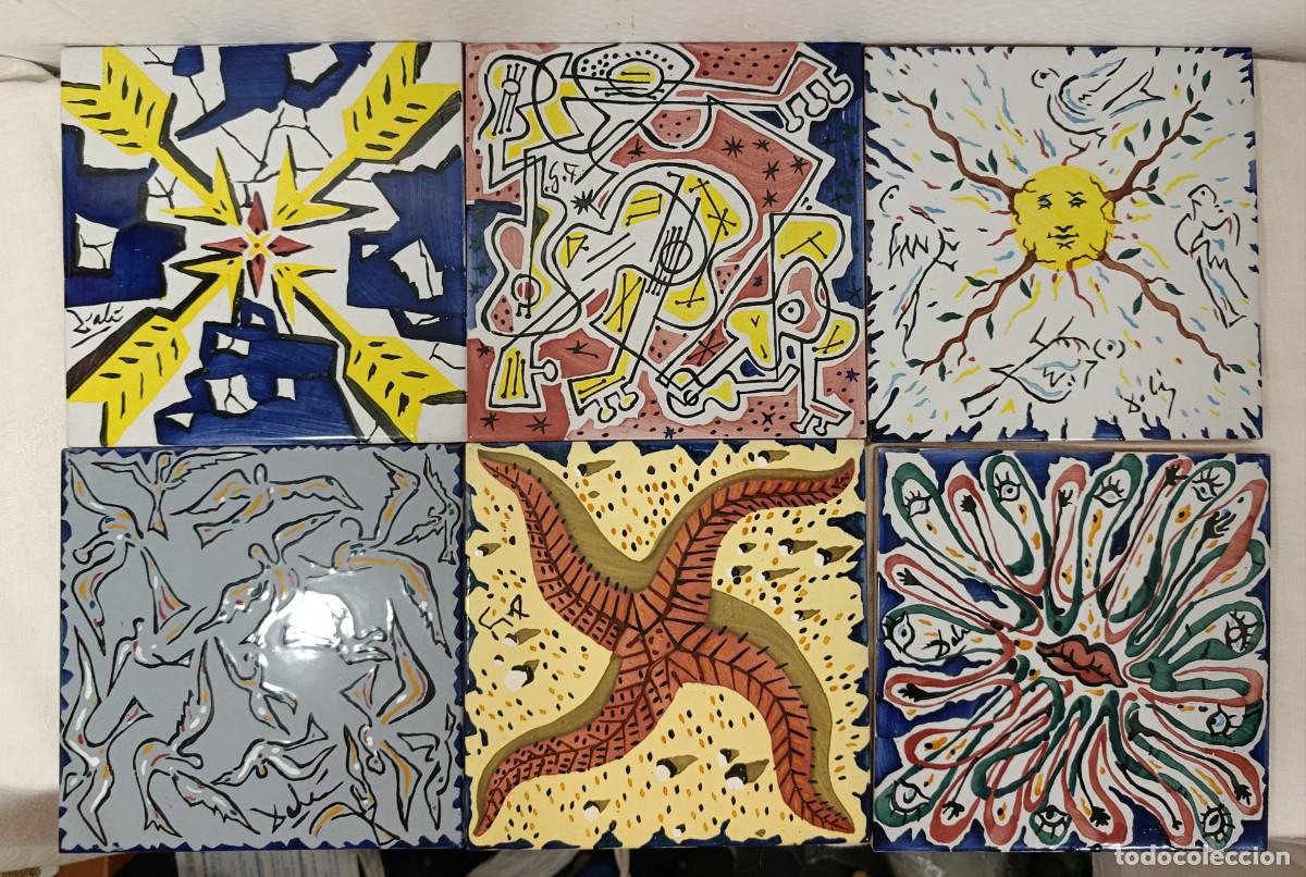 Antig&uuml;edades: COLECCI&Oacute;N AZULEJOS CER&Aacute;MICA DAL&Iacute;