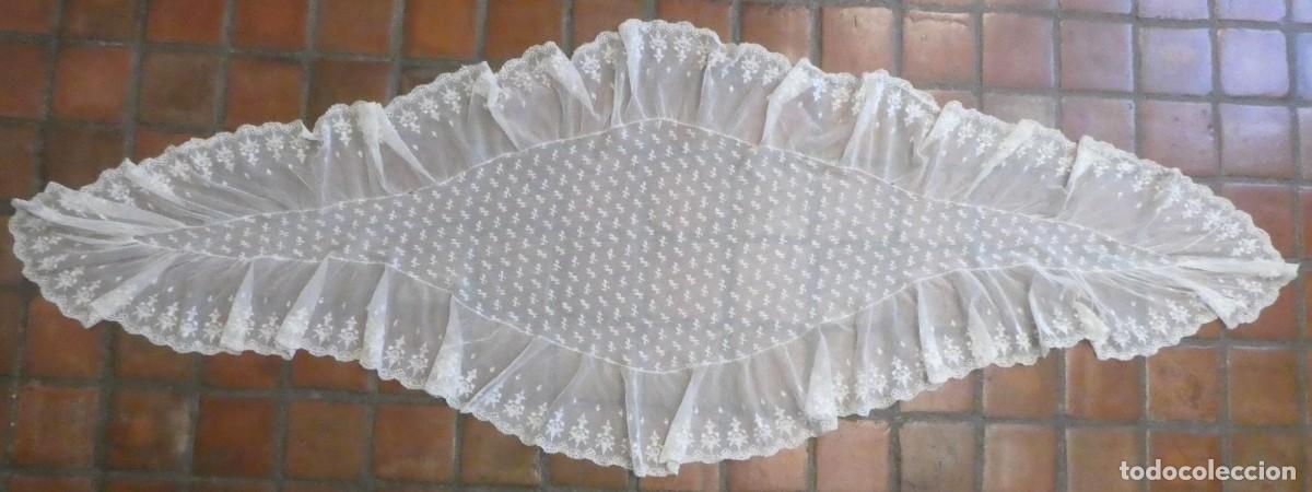 Oggetti Antichi: ANTIGUA MANTILLA DE ENCAJE PPIO.S.XX