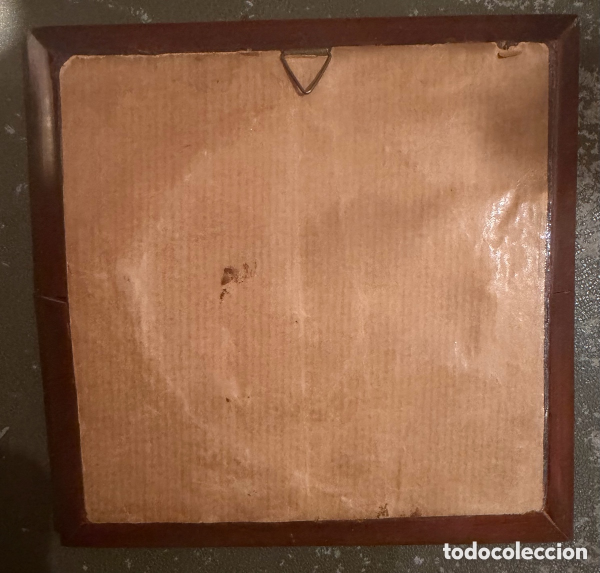 Antig&uuml;edades: Pareja de marcos de madera con marqueter&iacute;a - Foto 7