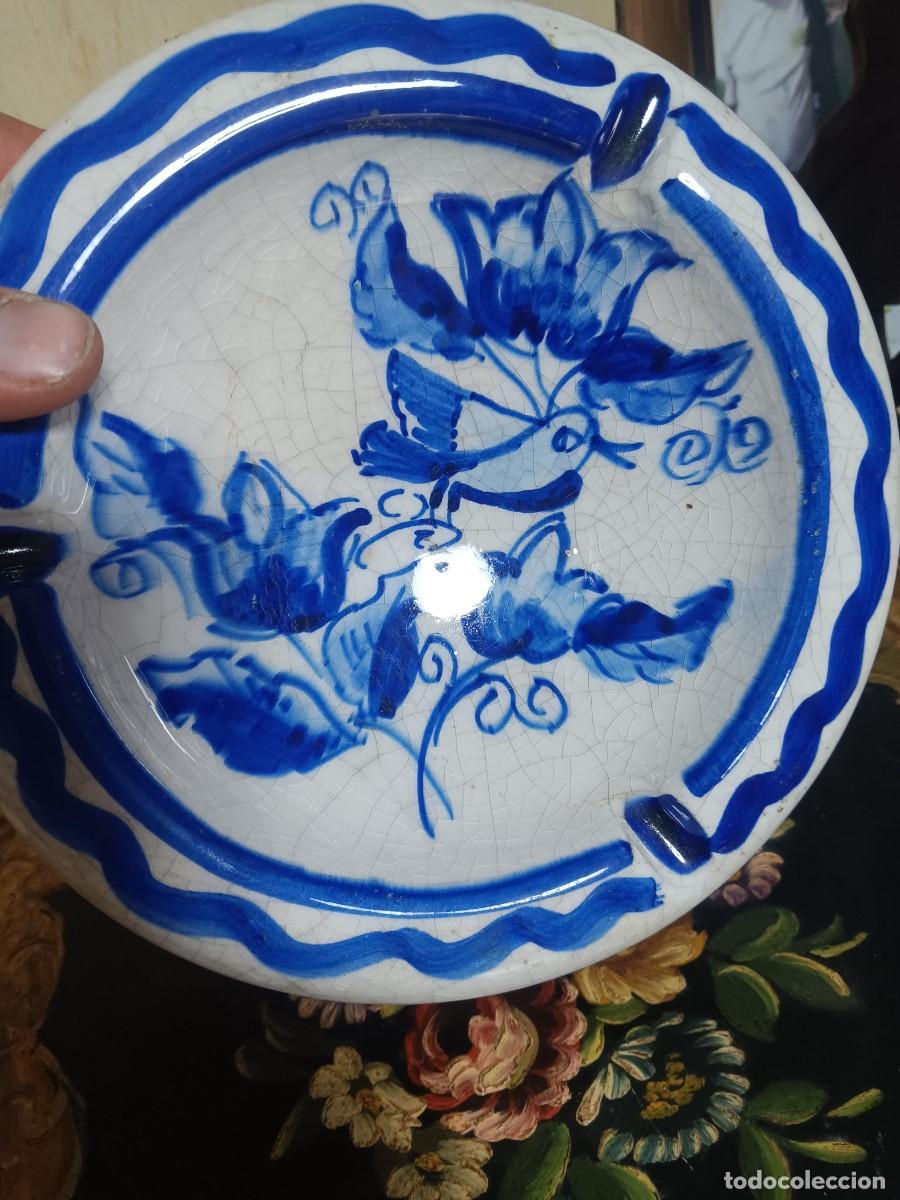 Antig&uuml;edades: cer&aacute;mica pintada a mano al estilo Delft - Foto 2