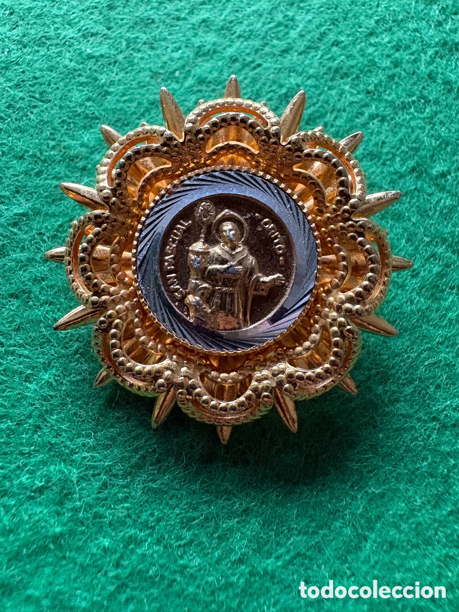 Antig&uuml;edades: Antiguo broche religioso (A22) - Foto 1