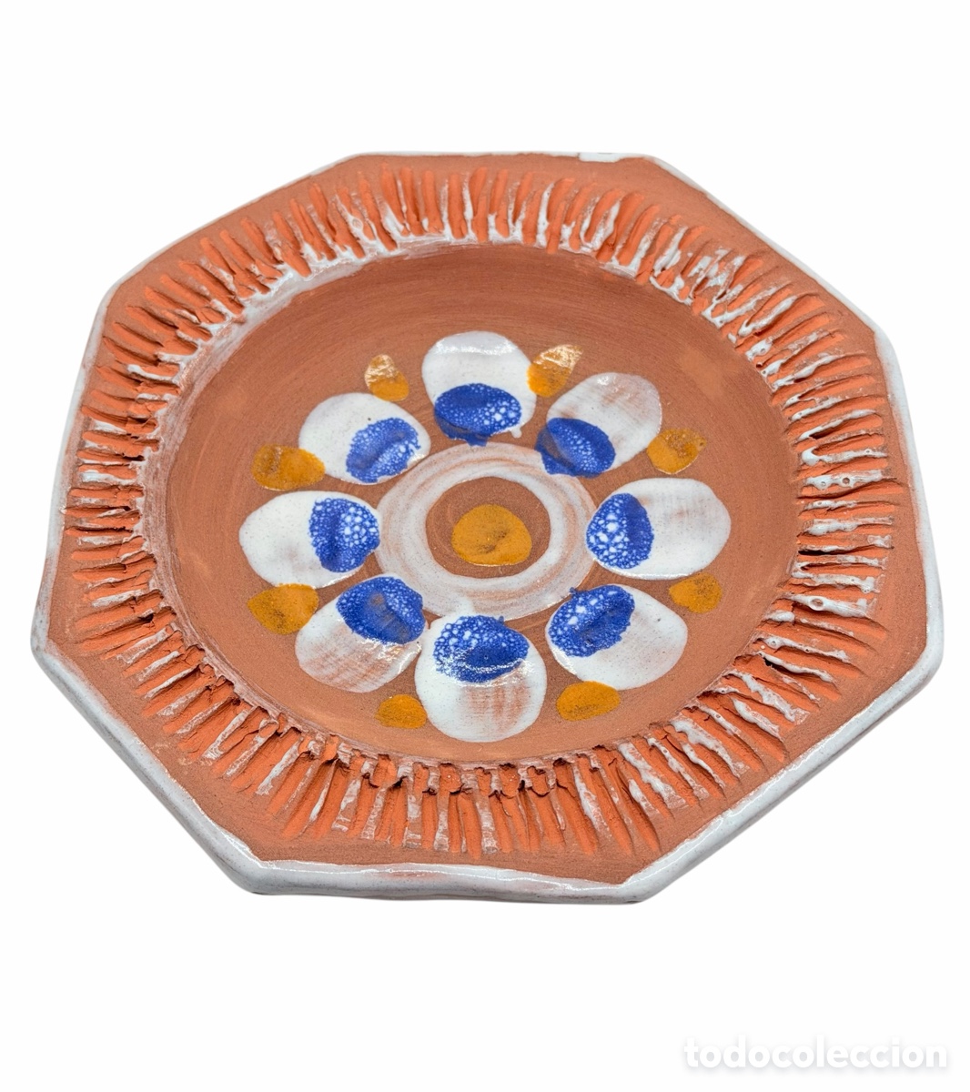 Antiguidades: Plato Decorativo Artesanal