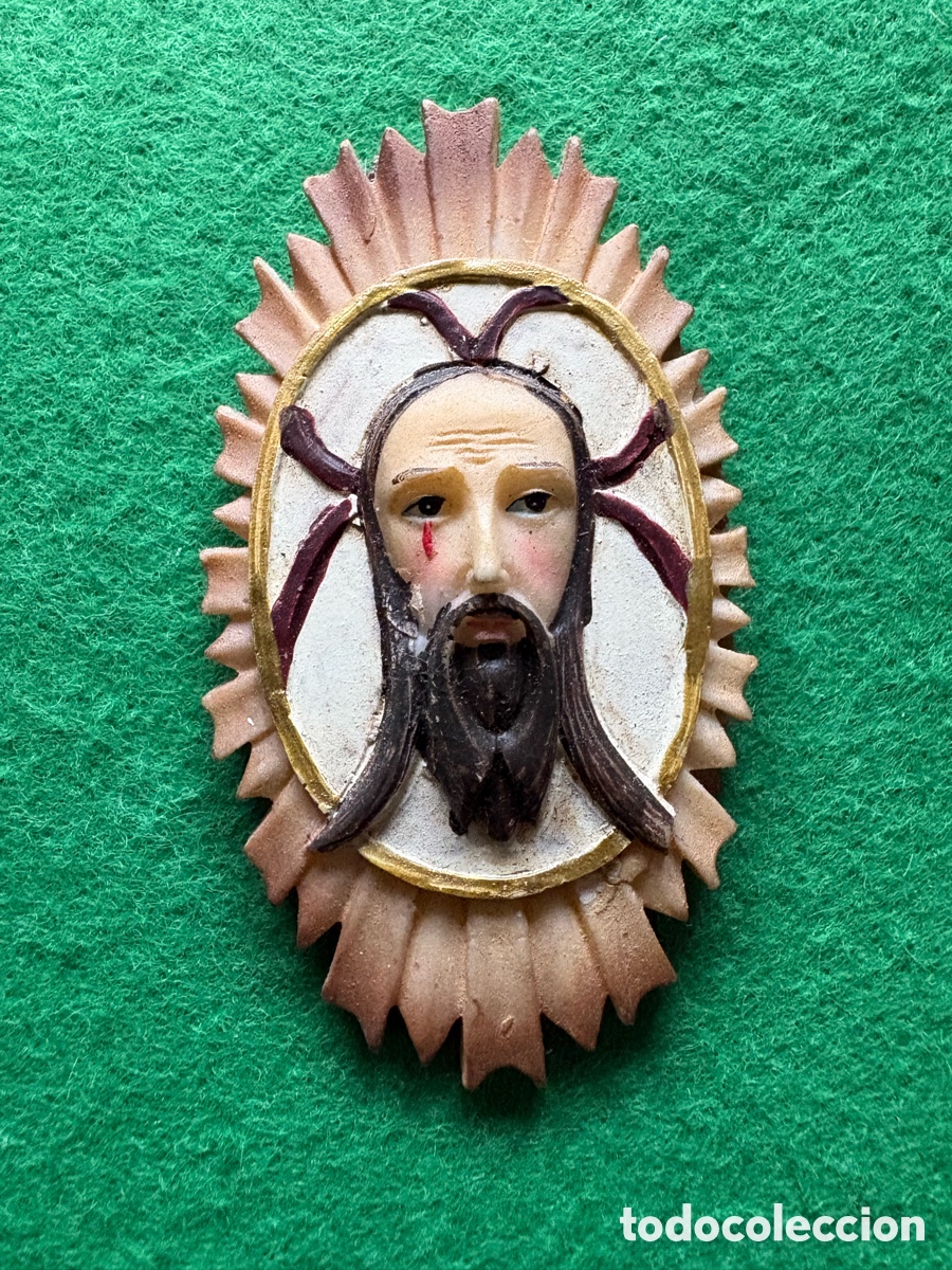 Antig&uuml;edades: Antiguo Cristo de colgar (A22) - Foto 1
