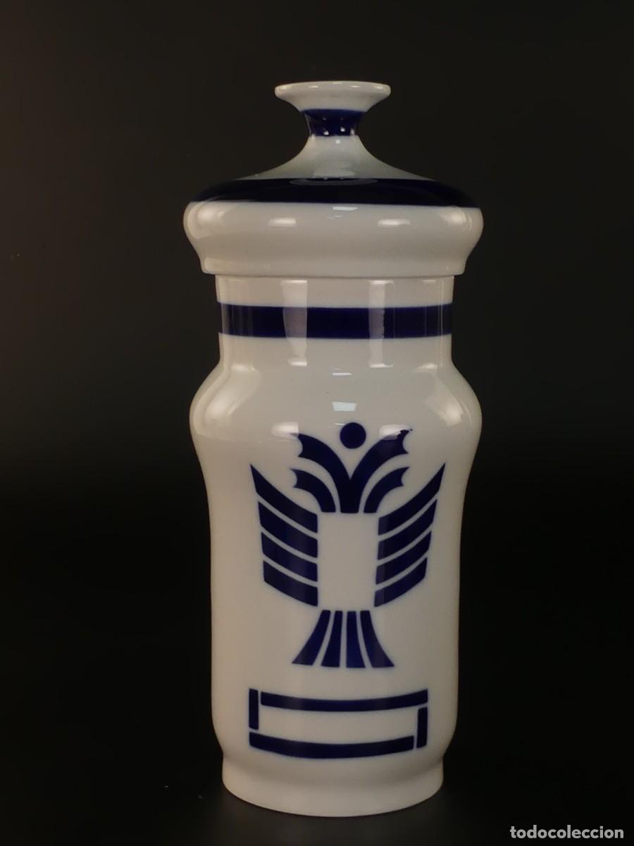Antig&uuml;edades: ALBARELO DE PORCELANA DE SARGADELOS