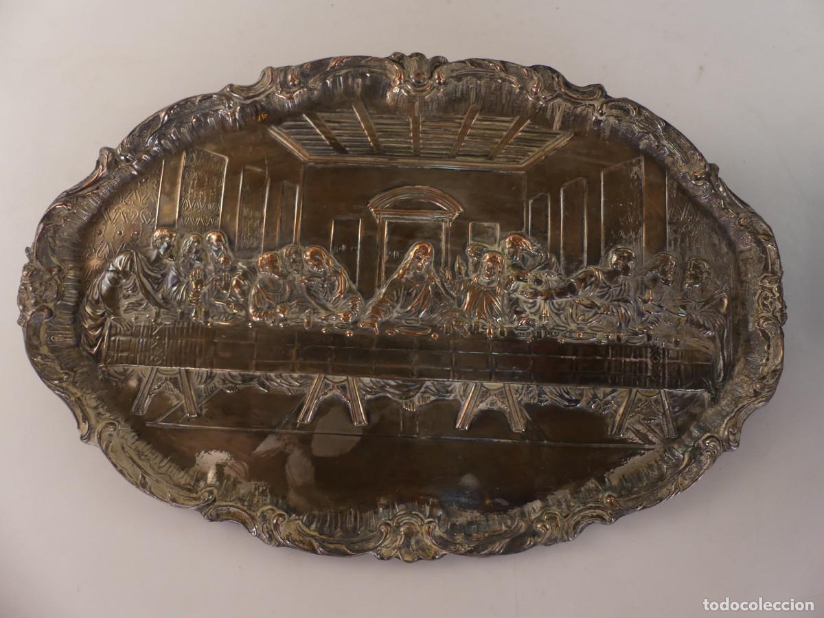 Antiquit&auml;ten: PRECIOSA DECORACION RELIGIOSA REPRESENTANDO LA ULTIMA CENA DE JESUS
