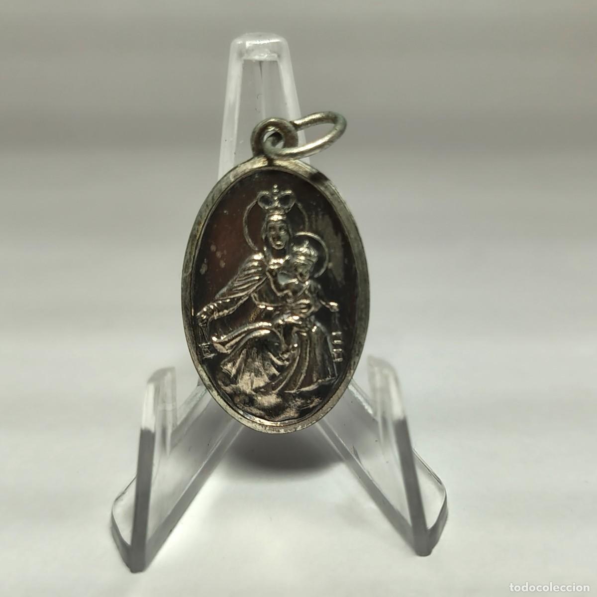 Antig&uuml;edades: Medalla religiosa / Colgante: COR JESV Coraz&oacute;n de Jes&uacute;s (ITALIA). M333