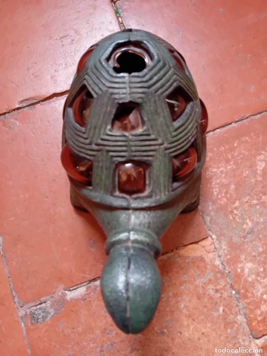 Antig&uuml;edades: Tortuga farol de hierro - Foto 3