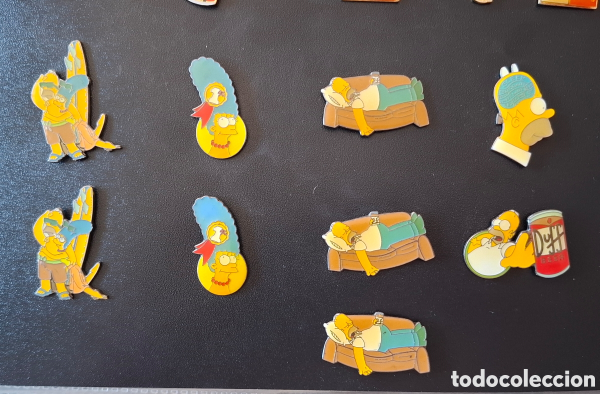 Antig&uuml;edades: Pines originales Simpsons - Foto 1
