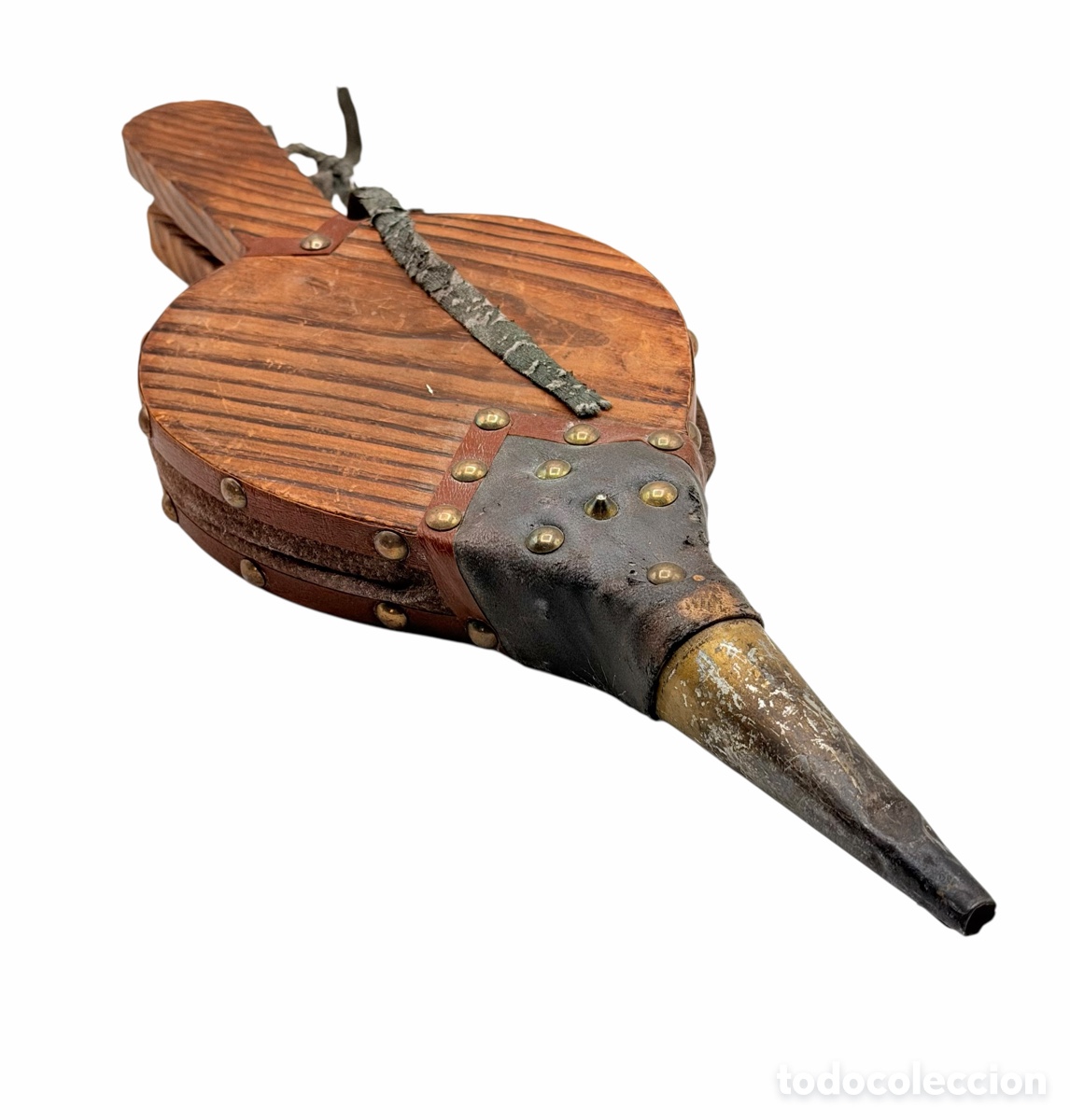 Antiques: Antiguo Soplador de Chimenea