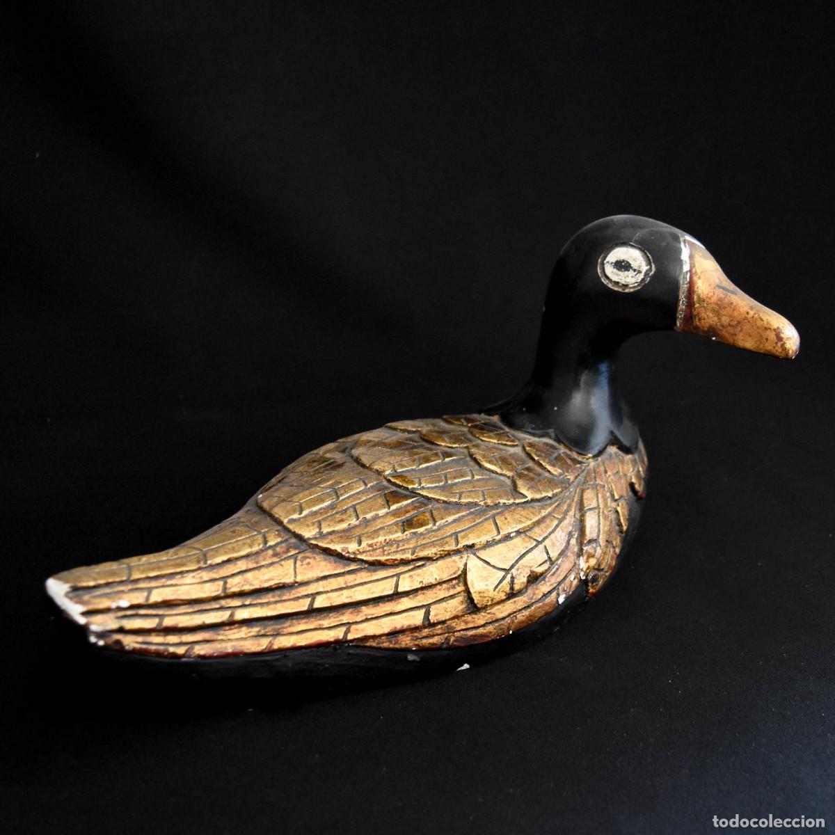 Antig&uuml;edades: Antiguo pato decorativo - Foto 2
