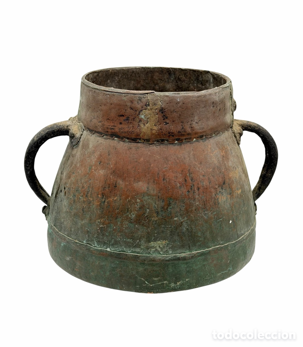 Antig&uuml;edades: Antigua Olla de Cobre