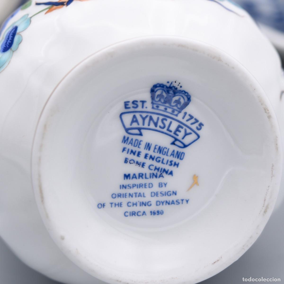 Antig&uuml;edades: Jarritas con pocillo - Porcelana - Foto 6