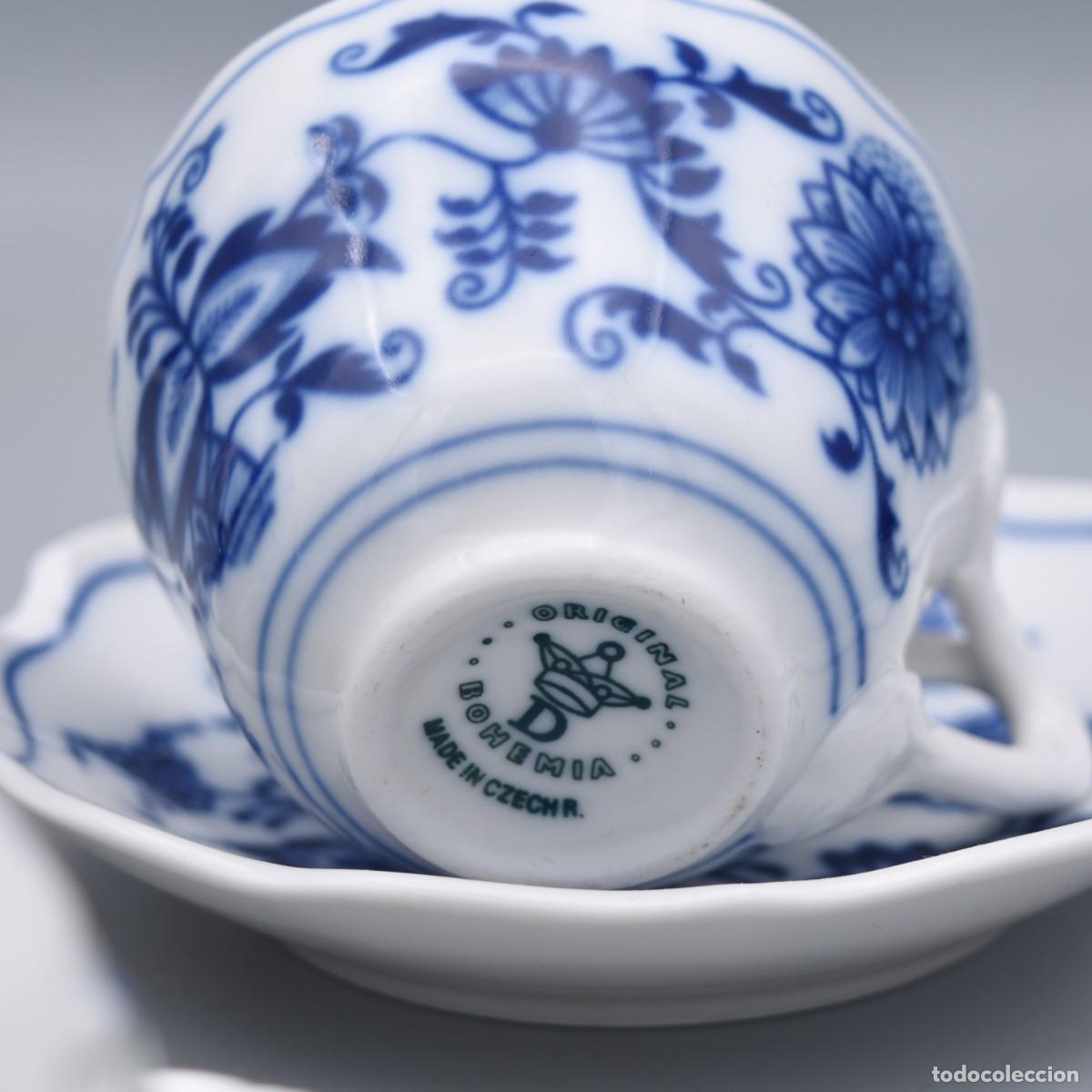 Antig&uuml;edades: Jarritas con pocillo - Porcelana - Foto 8