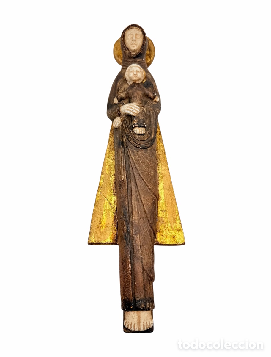 Antiguidades: Antigua figura de La Virgen