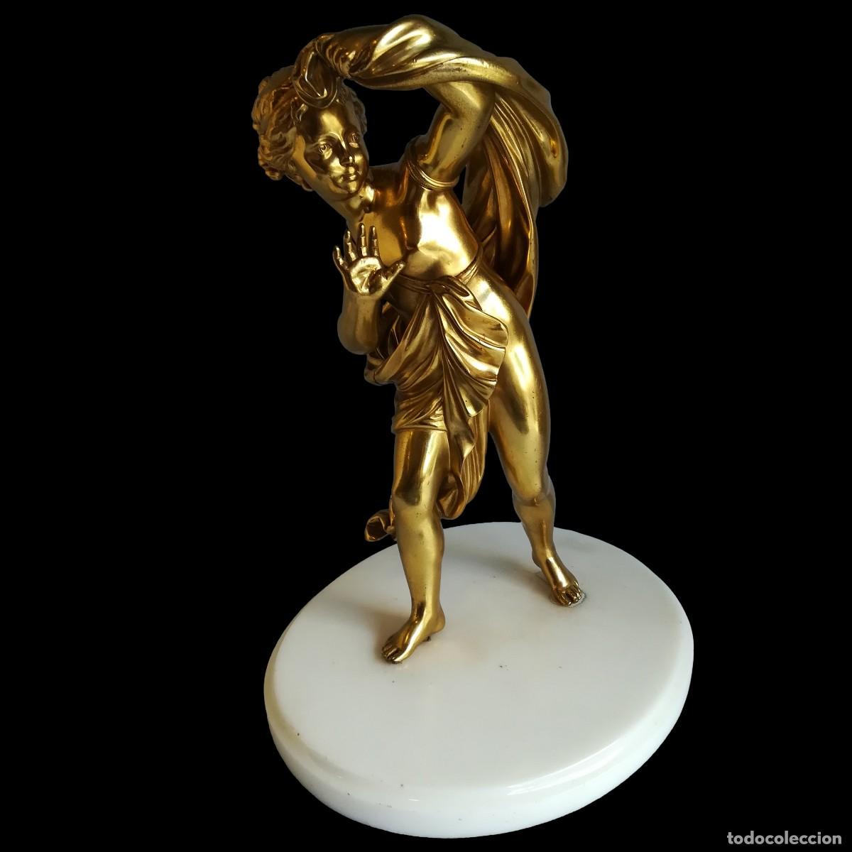 Antiques: FIGURA BRONCE ORMOL&Uacute;, PSIQUE, EPOCA LUIS FELIPE, SIGLO XIX