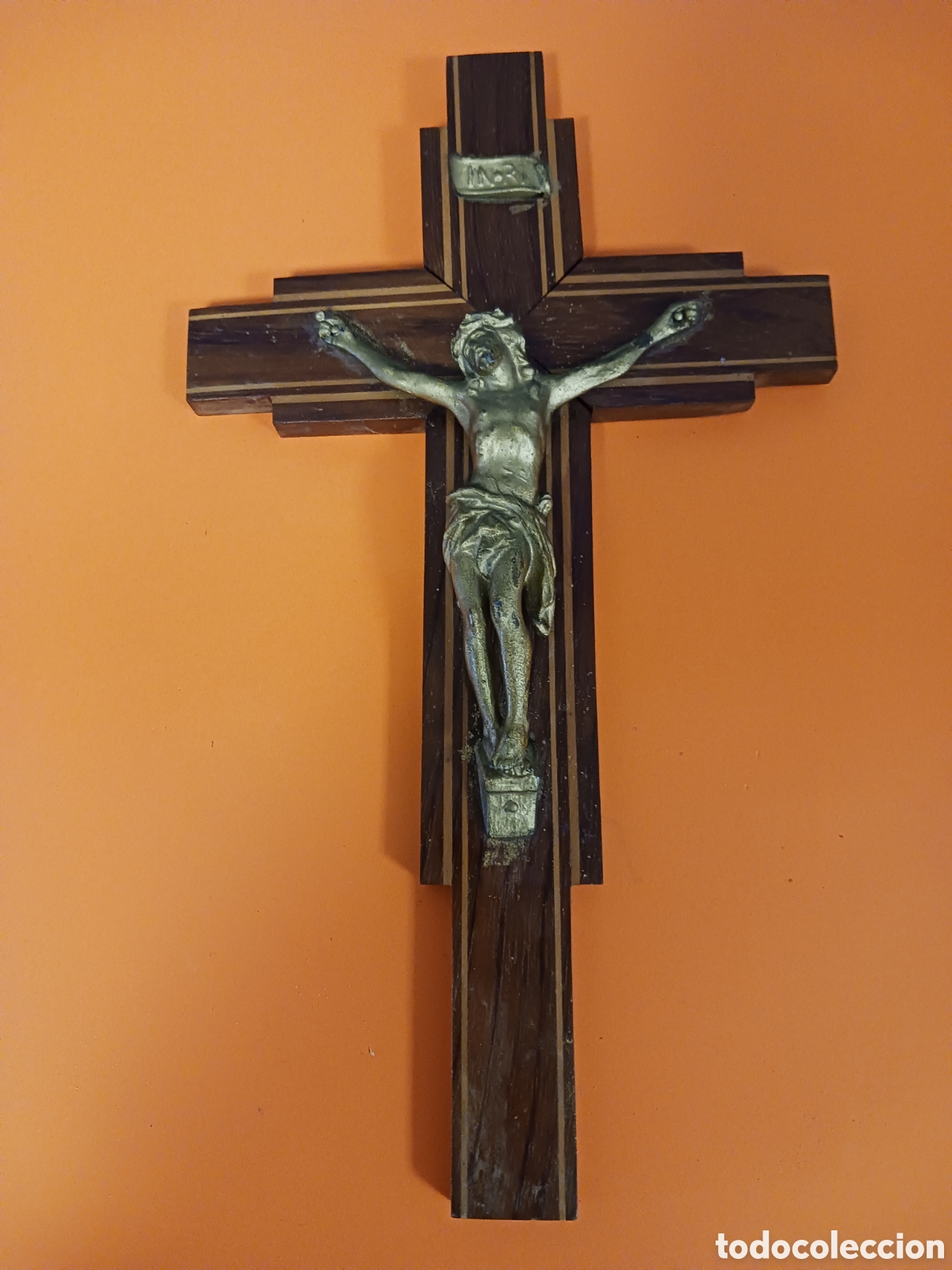 Antiquit&auml;ten: Antigua cruz, Jes&uacute;s de metal