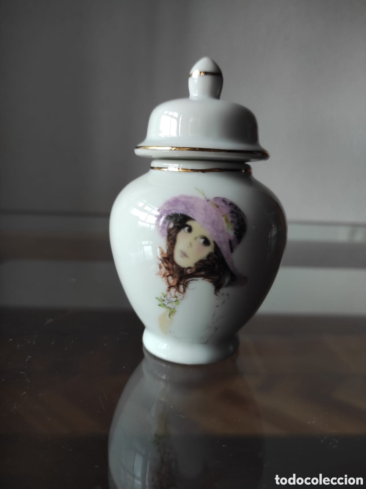 Antig&uuml;edades: Jarr&oacute;n de porcelana Japonesa