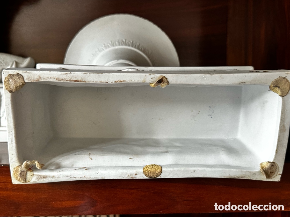 Antig&uuml;edades: PAREJA CUERNOS DE LA ABUNDANCIA BISCUIT - Foto 13