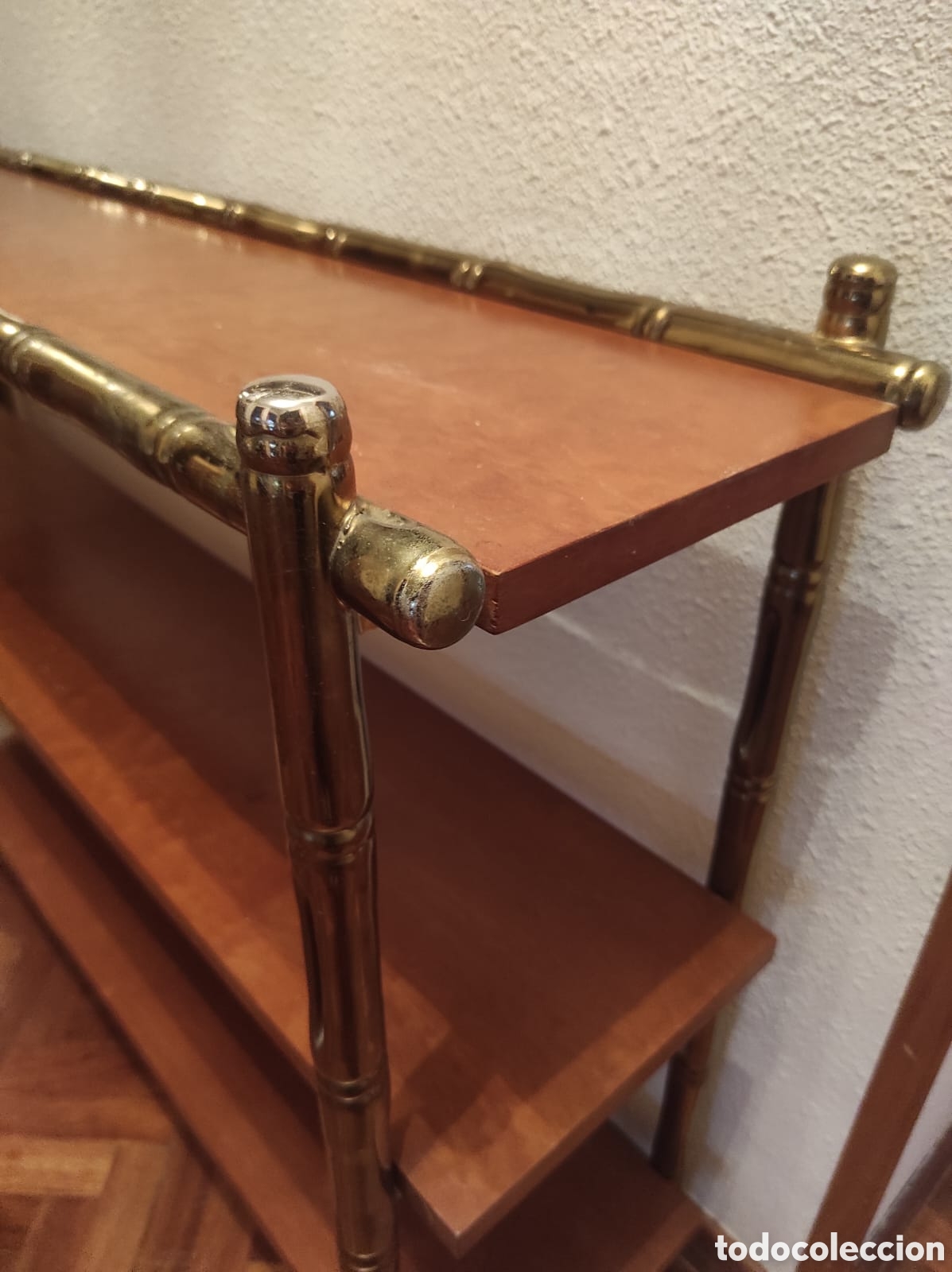 Antig&uuml;edades: Estanter&iacute;a de tres baldas - Foto 3