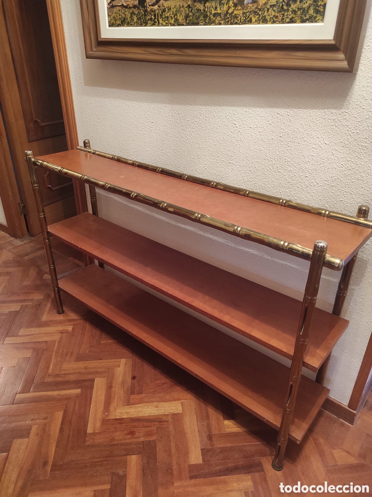 Antig&uuml;edades: Estanter&iacute;a de tres baldas - Foto 4