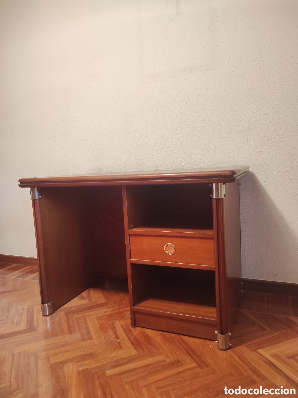 Antig&uuml;edades: Mesa de escritorio vintage - Foto 4