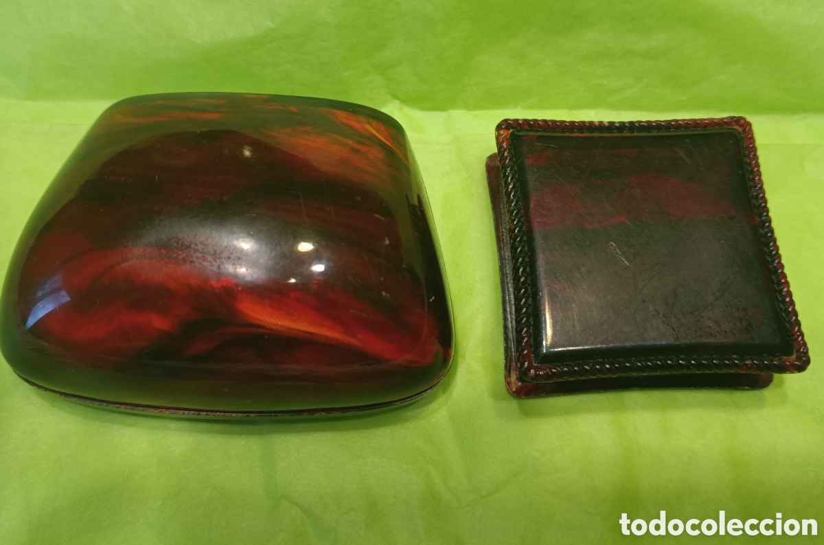 Antig&uuml;edades: 2 ESTUCHES JOYERO ANTIGUOS x6&euro;
