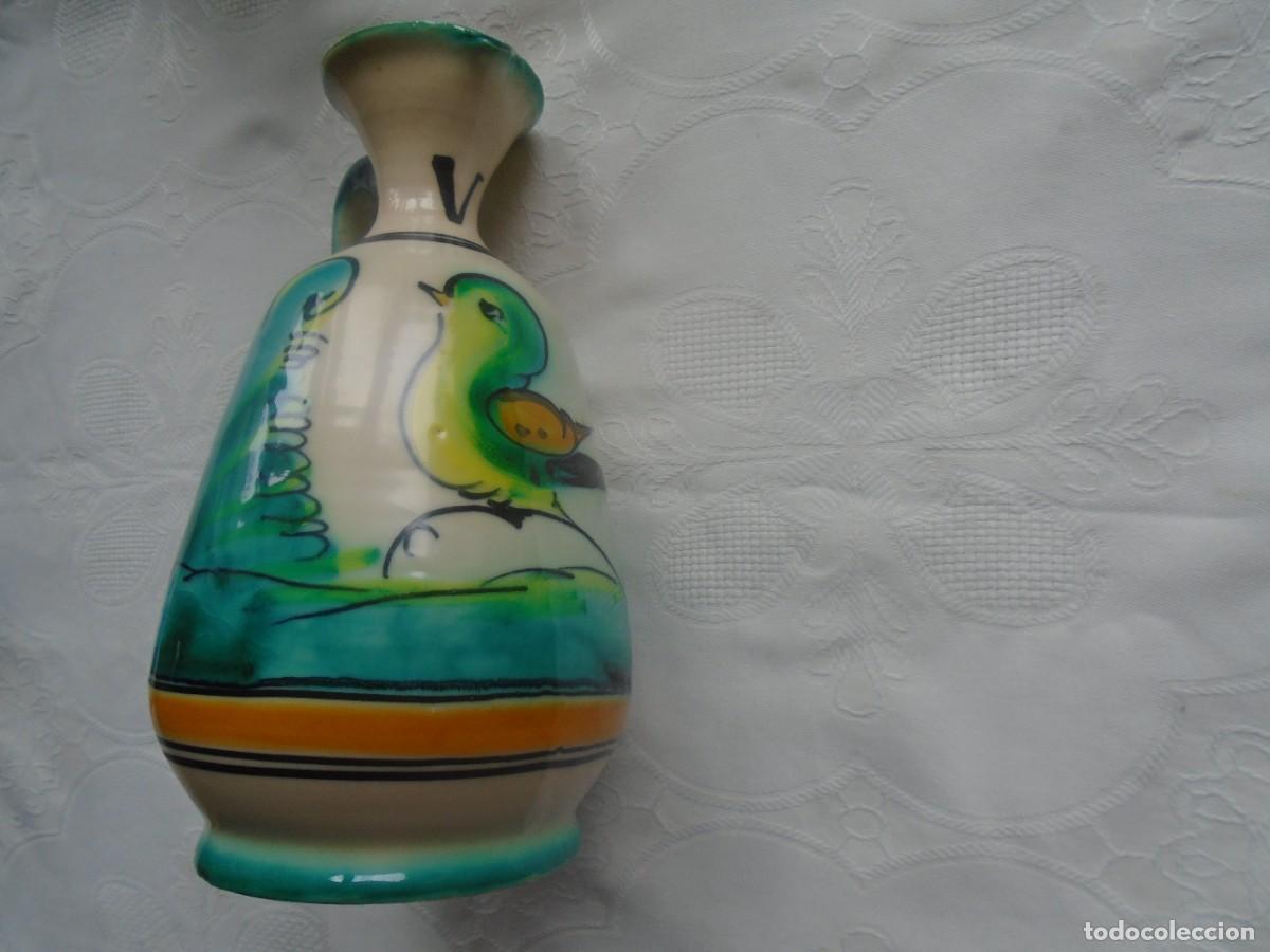 Antig&uuml;edades: VINAGRERA DE CER&Aacute;MICA DE PUENTE DEL ARZOBISPO. 21 Cm.
