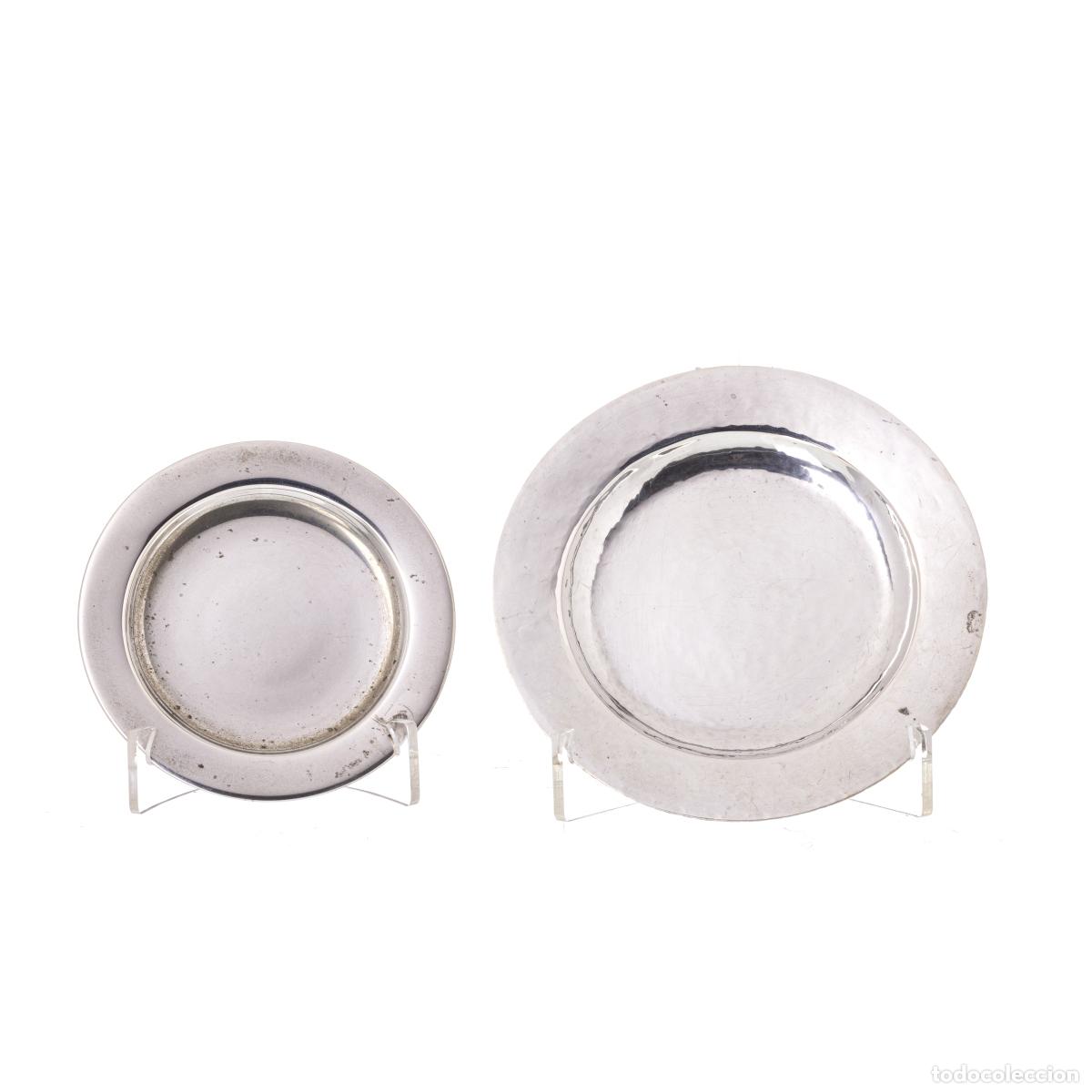 Antiques: DOS PEQUE&Ntilde;OS PLATOS DE PLATA, LUIZ FERREIRA