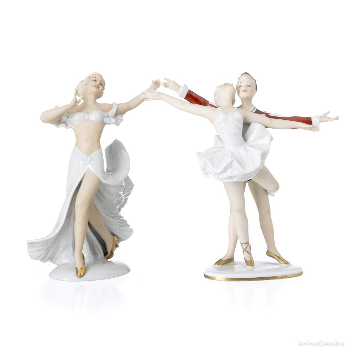 Antig&uuml;edades: BAILARINES DE WALLENDORF - Foto 1