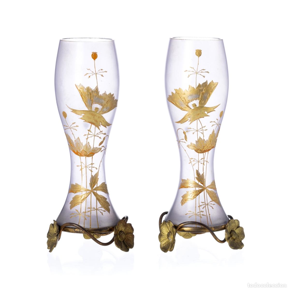 Antiguidades: PAR DE JARRAS ART NOUVEAU