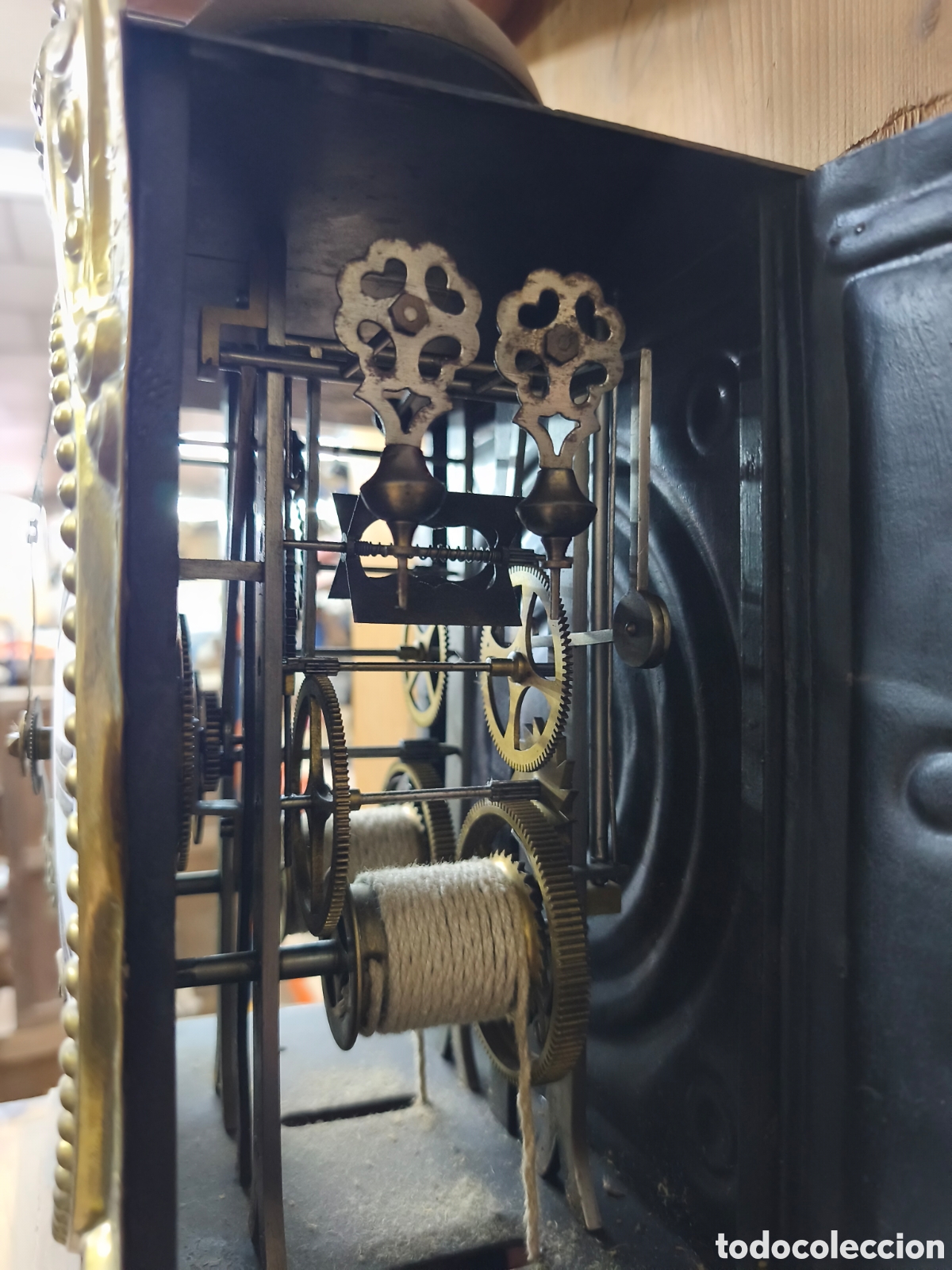 Antig&uuml;edades: Excelente reloj morez con caja - Foto 7