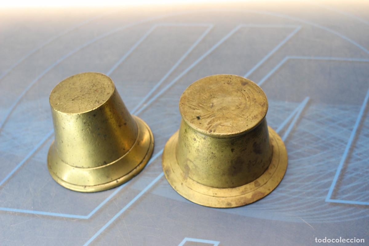 Antig&uuml;edades: 05. 2 Morteros, almirez de bronce con sus mazos. - Foto 8