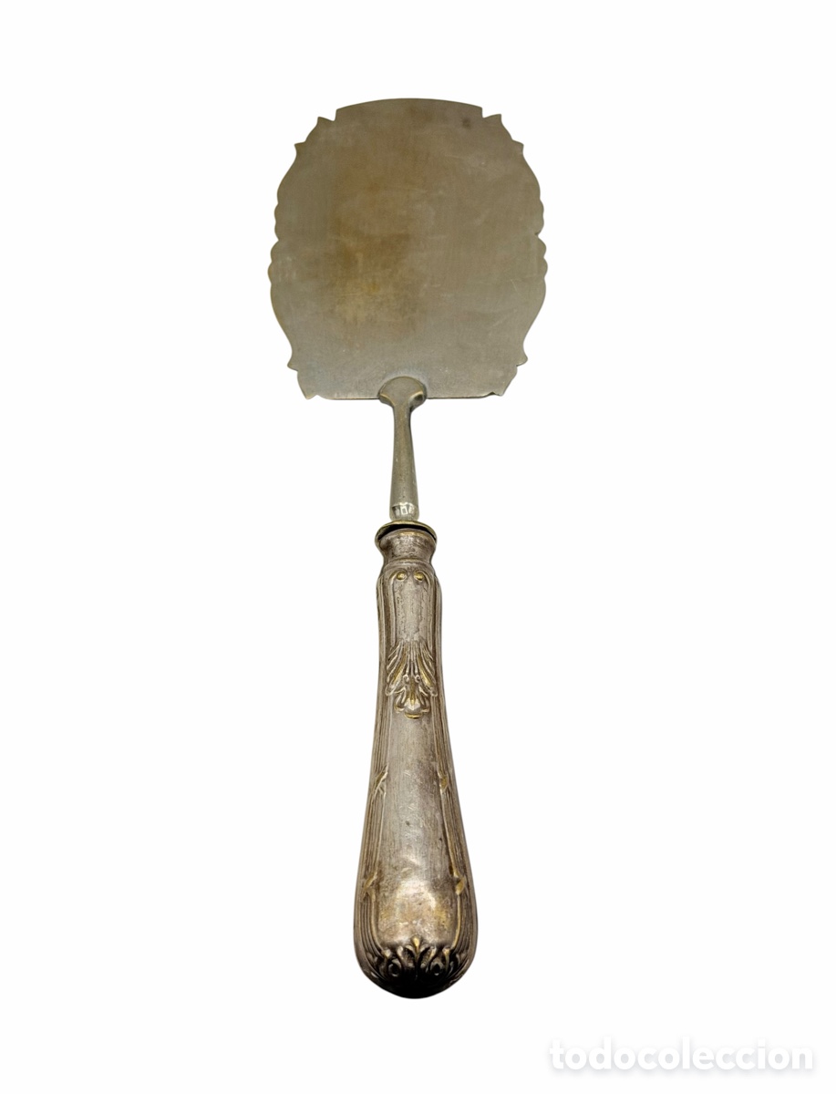 Antiguidades: Antiguo Cubierto Plateado Art Nouveau