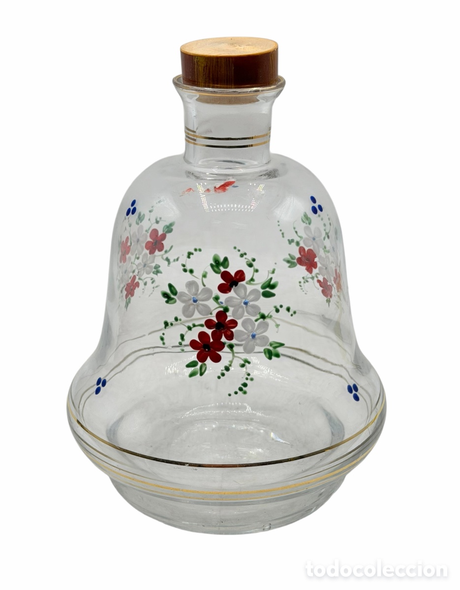 Antiguidades: Botella de Cristal Veneciano