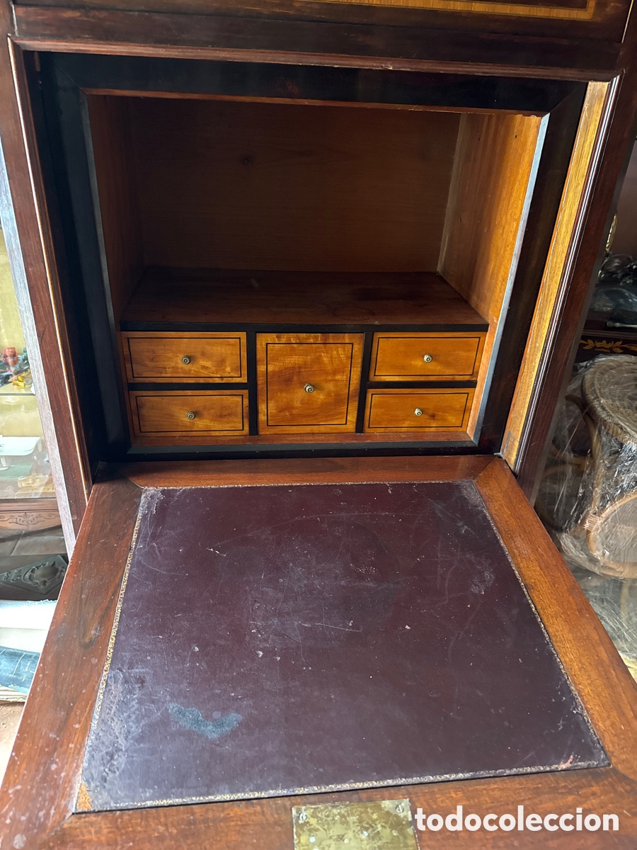 Antig&uuml;edades: Bureau en madera de palo santo - Foto 4