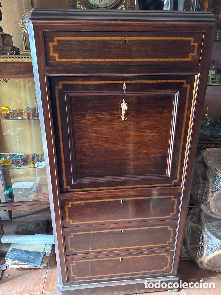 Antiquit&auml;ten: Bureau en madera de palo santo