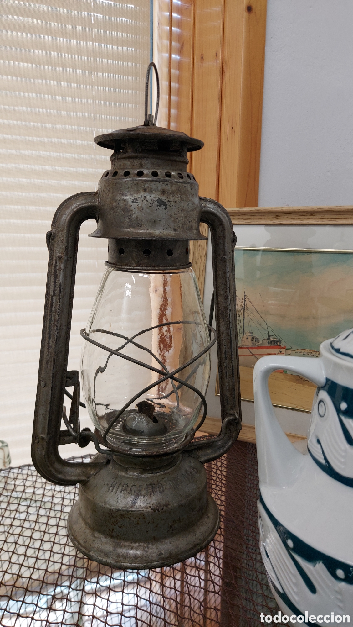 Antig&uuml;edades: Farol de petr&oacute;leo Hip&oacute;lito N&deg;124 circa 1940