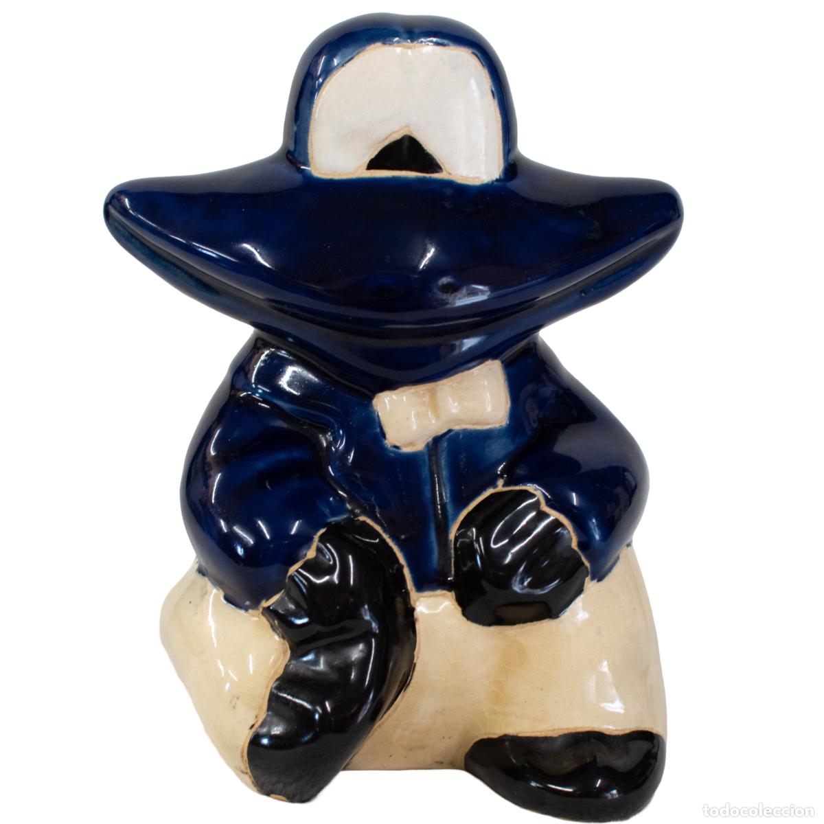 Oggetti Antichi: Figura vintage - Rana - Cer&aacute;mica