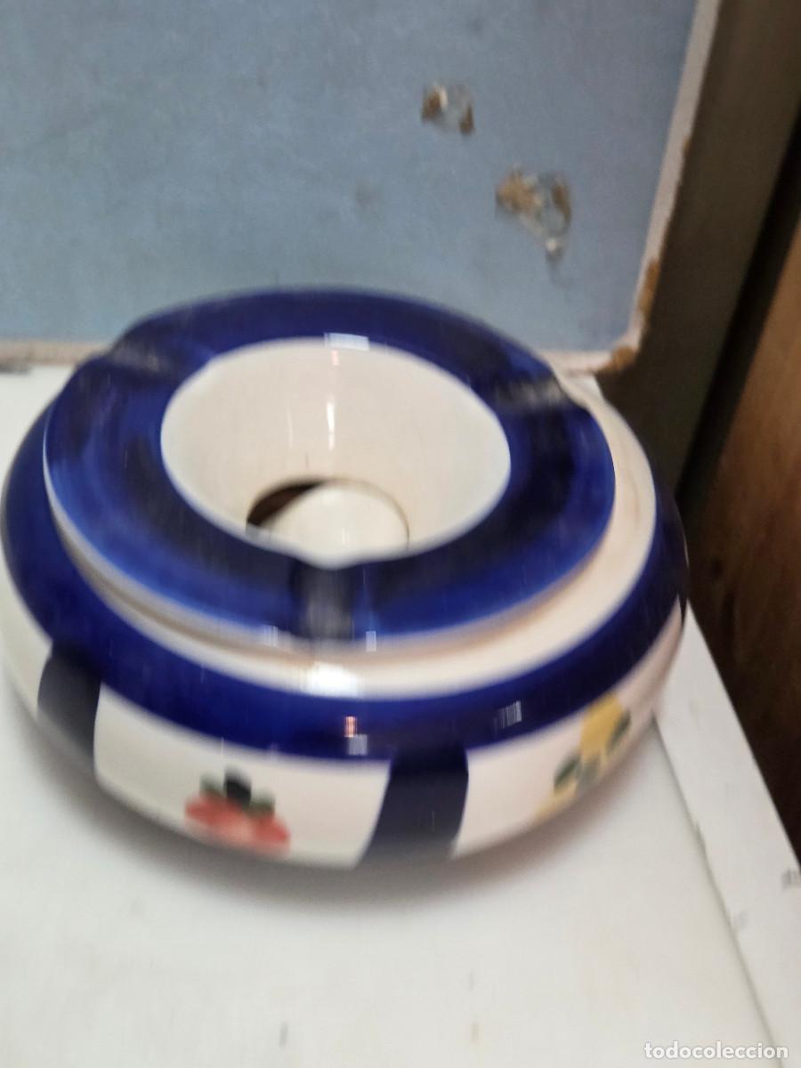 Antig&uuml;edades: cenicero de ceramica envios 5&euro;