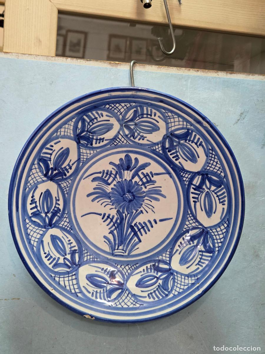 Antig&uuml;edades: plato de ceramica envios 7&euro;
