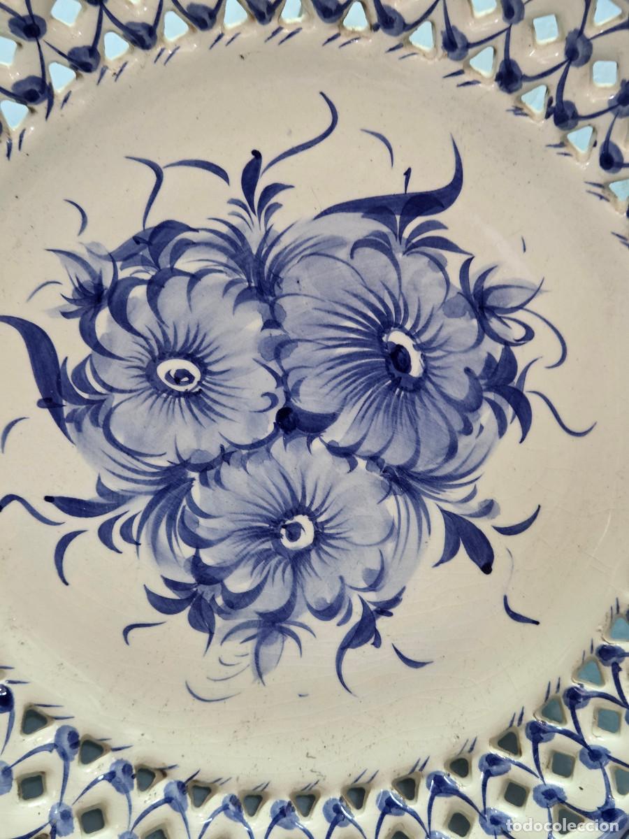 Antig&uuml;edades: plato de ceramica envio 7&euro; - Foto 2