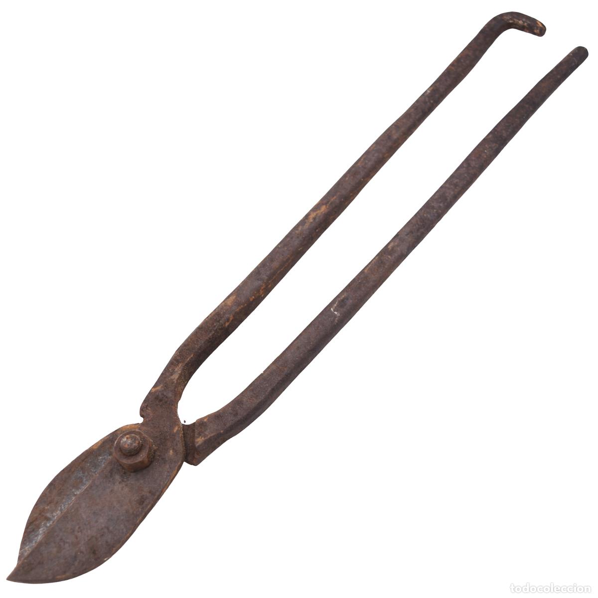 Antiques: Tijeras de chapa antiguas