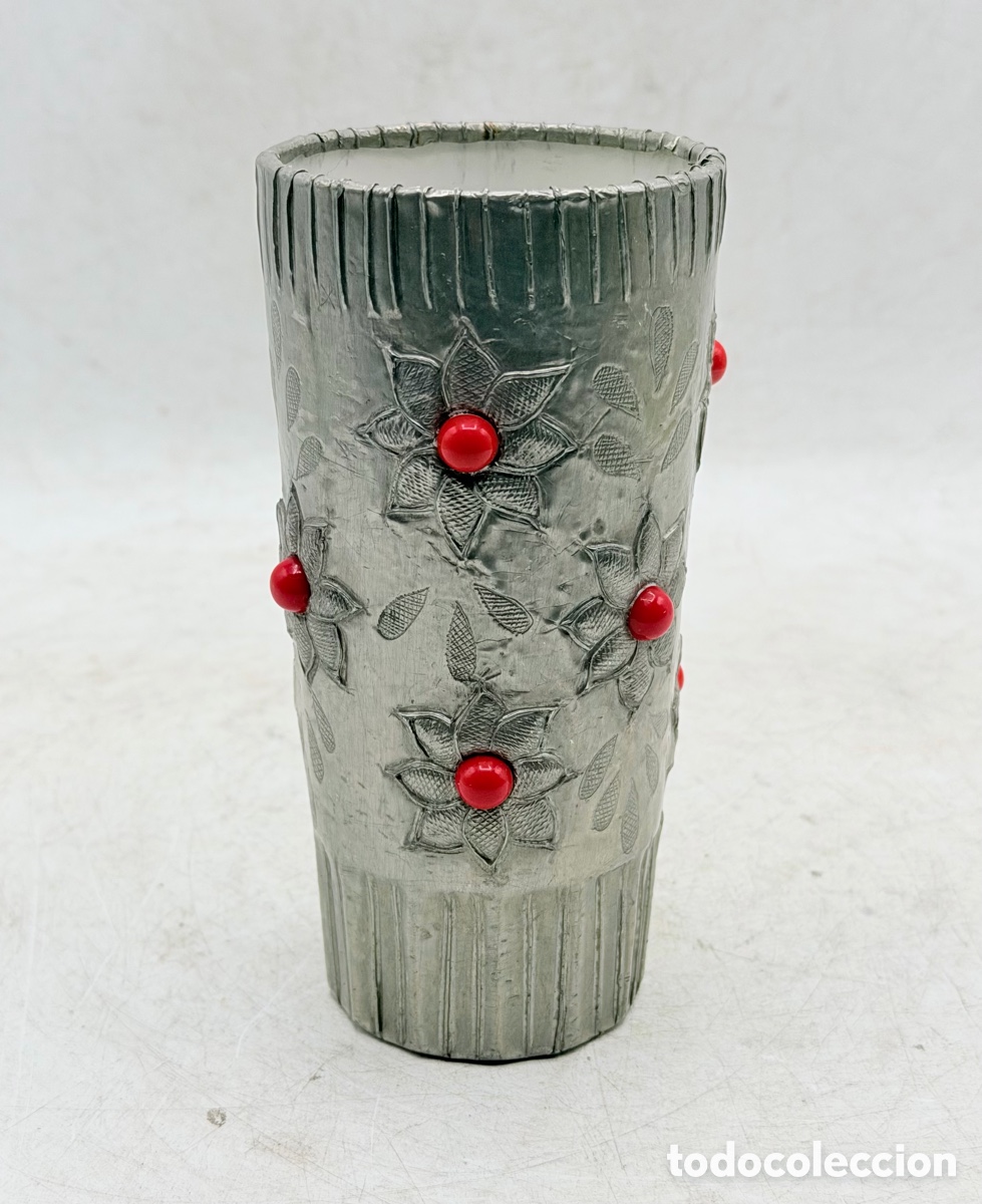 Antig&uuml;edades: Antiguo Vaso Decorativo - Foto 2
