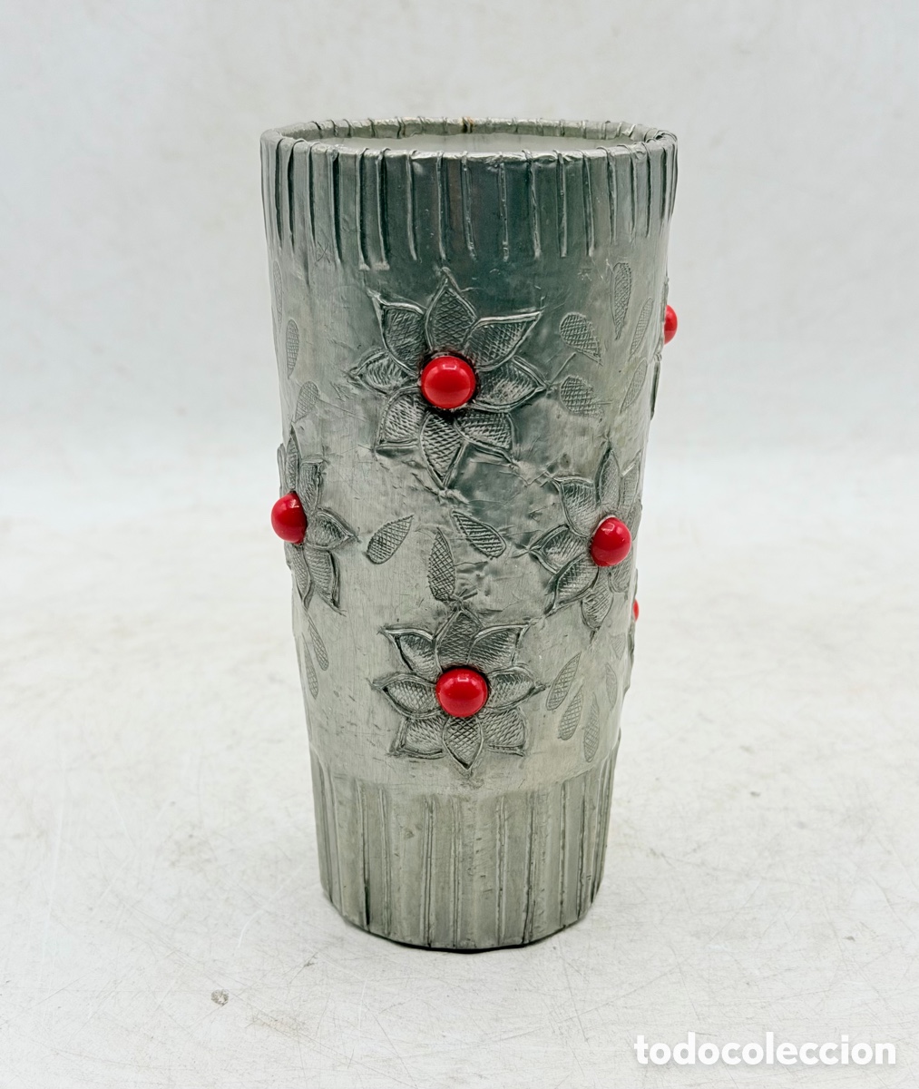 Antig&uuml;edades: Antiguo Vaso Decorativo - Foto 3